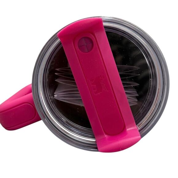 Stanley Pink Tumbler with Handle - Picture 3 of 6